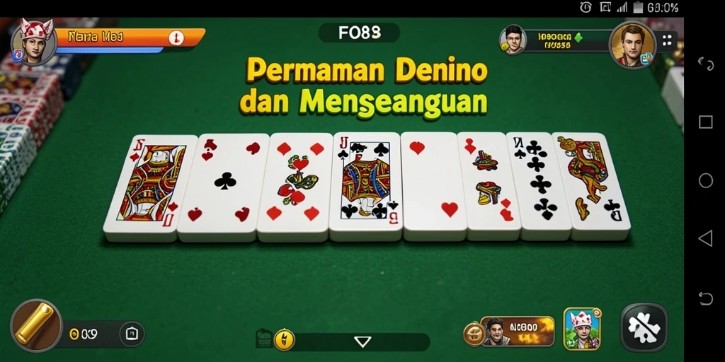 Screenshot gameplay FO8 yang menampilkan aksi seru Domino.