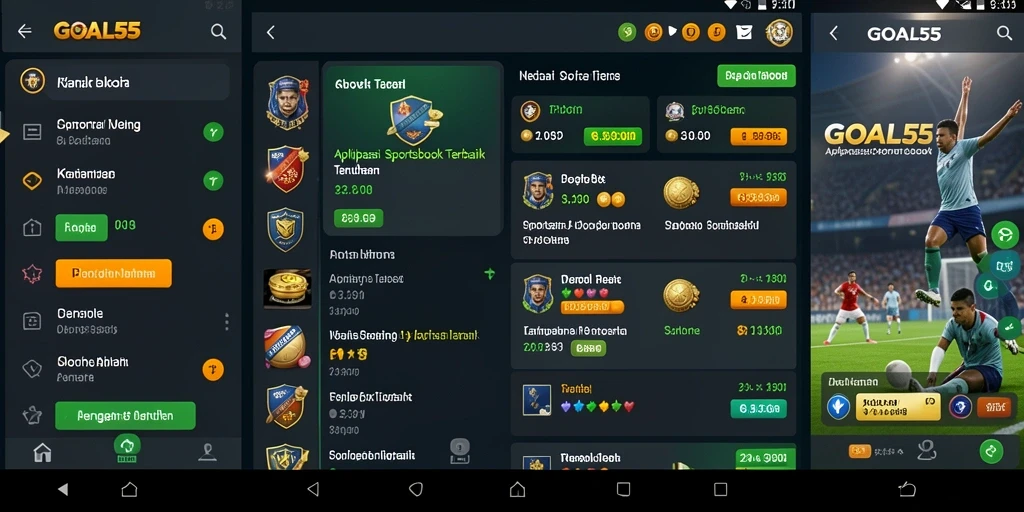 Tampilan screenshot dari gameplay Sportsbook yang mendebarkan.