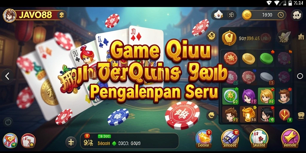 Screenshot gameplay QiuQiu di JAVO88 yang mendebarkan.