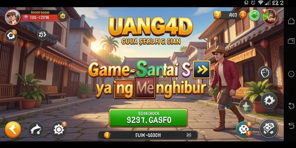 Tampilan screenshot UANG4D yang menunjukkan suasana permainan Casual yang menyenangkan.