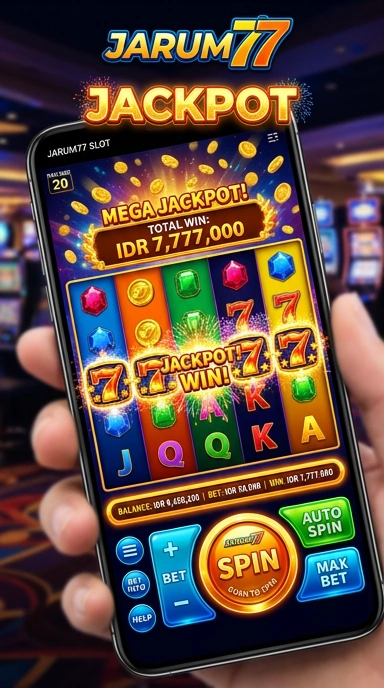 Proses pengunduhan aplikasi di jarum77 yang cepat dan aman.